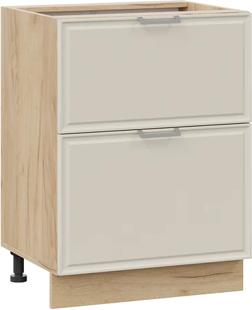 Шкаф-стол кухонный ТриЯ Белладжио 1Н5Я2 с двумя ящиками - фото