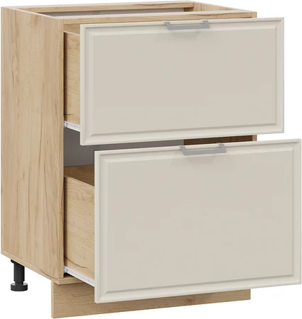 Шкаф-стол кухонный ТриЯ Белладжио 1Н5Я2 с двумя ящиками