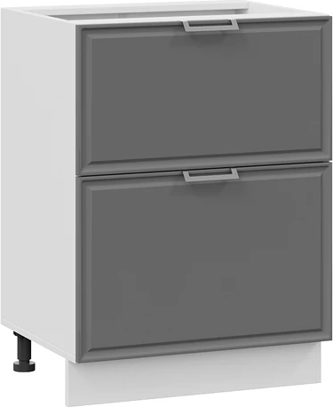 Шкаф-стол кухонный ТриЯ Белладжио 1Н8Я2 с двумя ящиками - фото