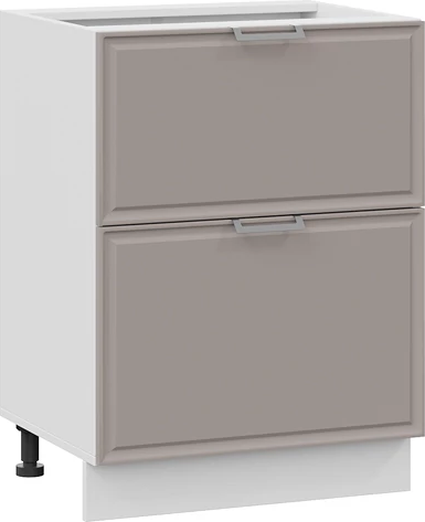 Шкаф-стол кухонный ТриЯ Белладжио 1Н8Я2 с двумя ящиками - фото