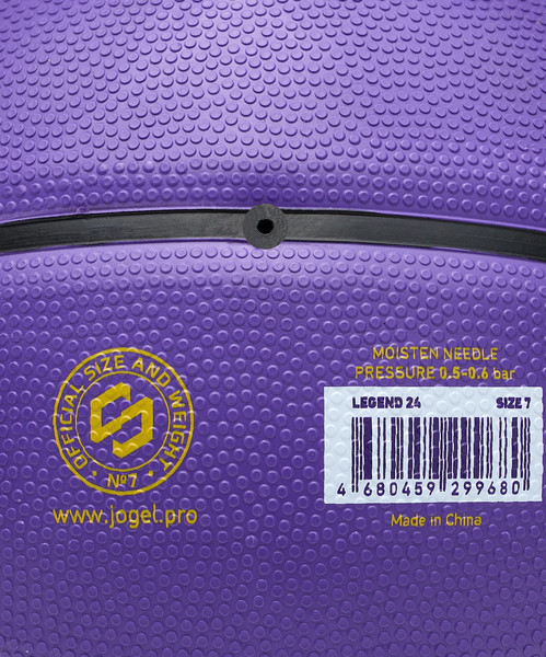 Баскетбольный мяч Jogel Streets Legend24 №7 BC25