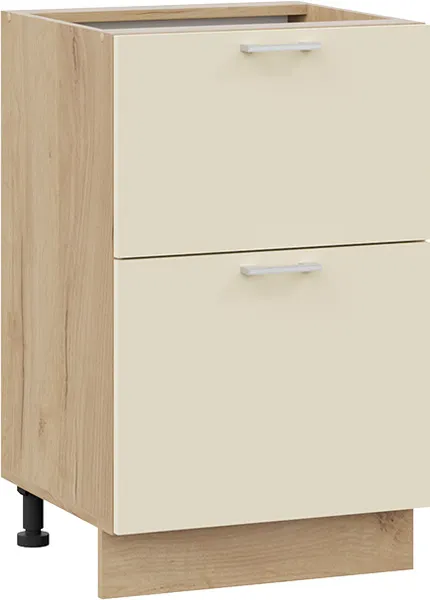 Шкаф-стол кухонный ТриЯ Габриэлла 1Н5Я2 с двумя ящиками - фото