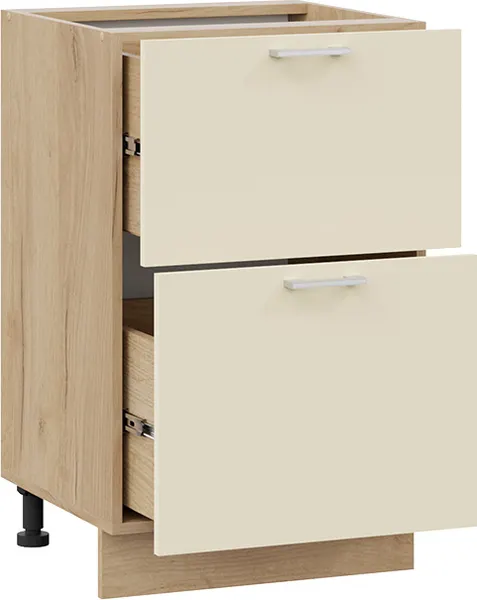 Шкаф-стол кухонный ТриЯ Габриэлла 1Н5Я2 с двумя ящиками