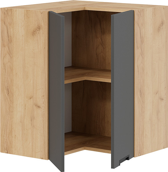 Шкаф навесной для кухни ТриЯ Гренада 1В6УП угловой прямой