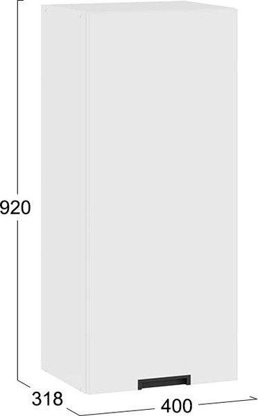Шкаф навесной для кухни ТриЯ Гренада 1ВВ4 с одной дверью