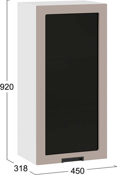 Шкаф навесной для кухни ТриЯ Гренада 1ВВ45С с одной дверью