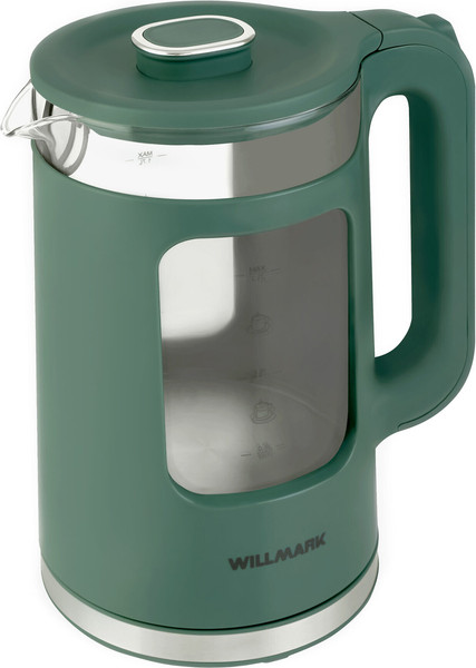 Электрочайник Willmark WEK-1725G / 2002559 (зеленый)