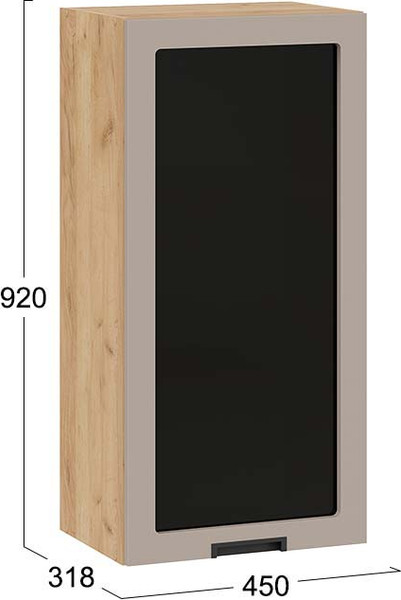 Шкаф навесной для кухни ТриЯ Гренада 1ВВ45С с одной дверью