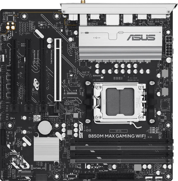 Материнская плата Asus B850M Max Gaming WiFi (90MB1LL0-M0EAY0) - фото