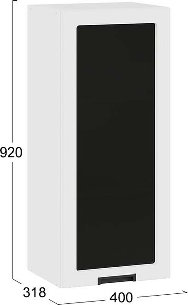 Шкаф навесной для кухни ТриЯ Гренада 1ВВ4С с одной дверью