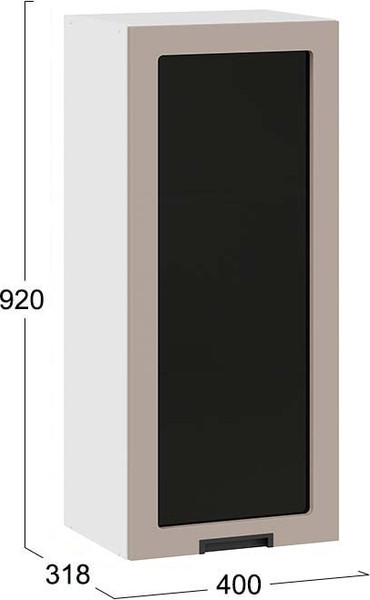 Шкаф навесной для кухни ТриЯ Гренада 1ВВ4С с одной дверью