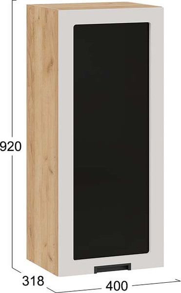 Шкаф навесной для кухни ТриЯ Гренада 1ВВ4С с одной дверью