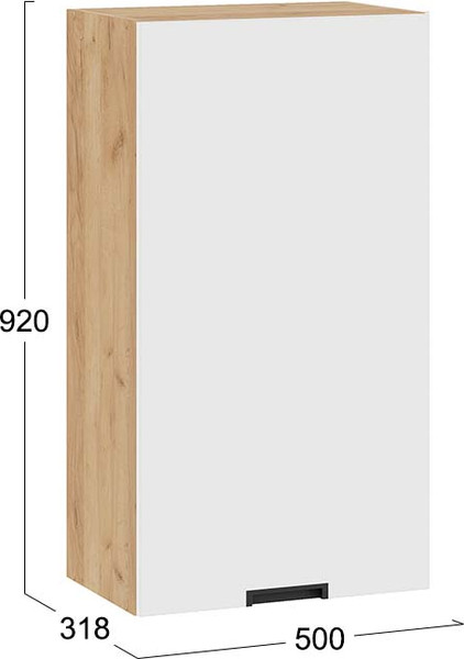 Шкаф навесной для кухни ТриЯ Гренада 1ВВ5 с одной дверью