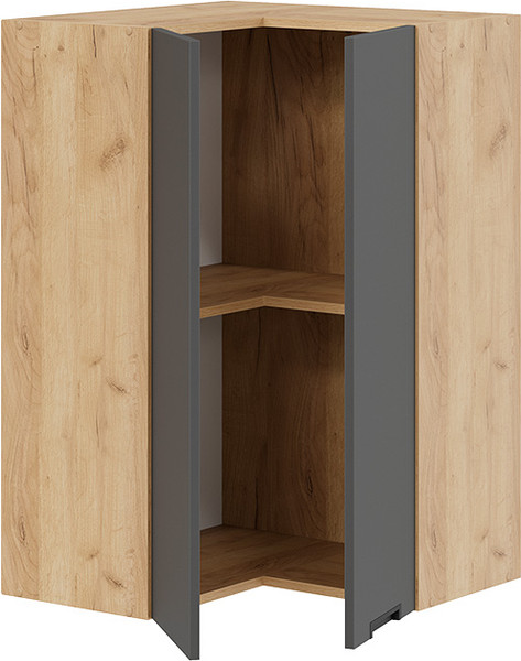 Шкаф навесной для кухни ТриЯ Гренада 1ВВ6УП угловой прямой