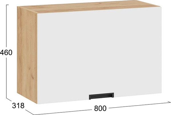 Шкаф под вытяжку ТриЯ Гренада 1ВВ8Г с одной откидной дверью