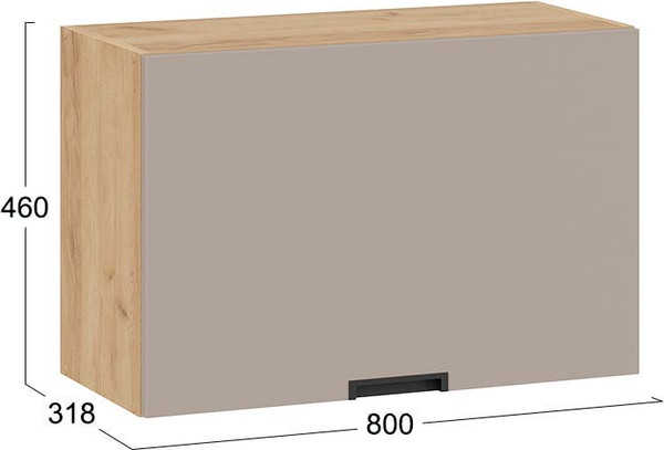 Шкаф под вытяжку ТриЯ Гренада 1ВВ8Г с одной откидной дверью