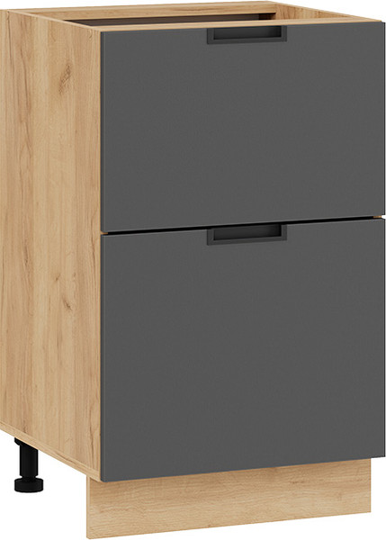 Шкаф-стол кухонный ТриЯ Гренада 1Н5Я2 с двумя ящиками - фото