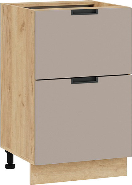 Шкаф-стол кухонный ТриЯ Гренада 1Н5Я2 с двумя ящиками - фото