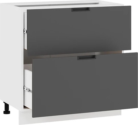 Шкаф-стол кухонный ТриЯ Гренада 1Н8Я2 с двумя ящиками