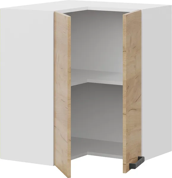 Шкаф навесной для кухни ТриЯ Детройт 1В6УП угловой прямой