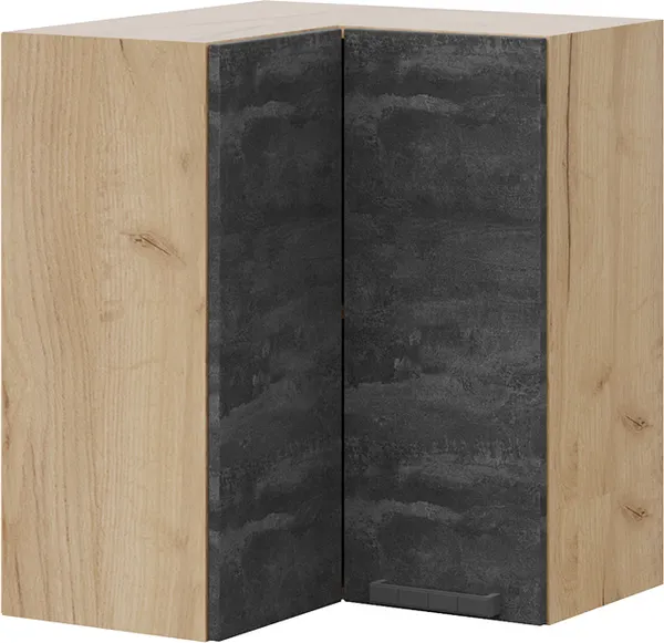 Шкаф навесной для кухни ТриЯ Детройт 1В6УП угловой прямой - фото