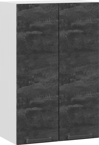 Шкаф навесной для кухни ТриЯ Детройт 1ВВ6 с двумя дверьми - фото