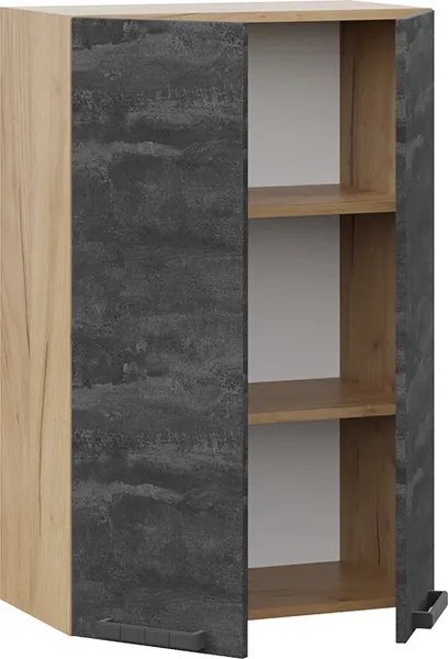 Шкаф навесной для кухни ТриЯ Детройт 1ВВ6 с двумя дверьми