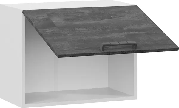 Шкаф под вытяжку ТриЯ Детройт 1ВВ6Г с одной откидной дверью