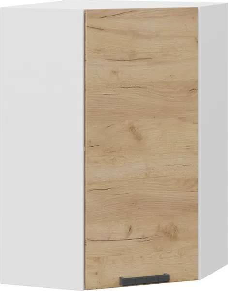 Шкаф навесной для кухни ТриЯ Детройт 1ВВ6У угловой - фото