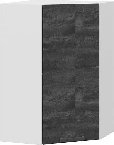 Шкаф навесной для кухни ТриЯ Детройт 1ВВ6У угловой  - фото