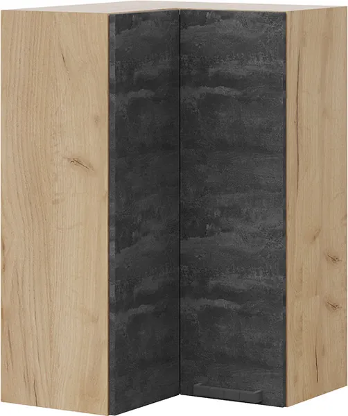 Шкаф навесной для кухни ТриЯ Детройт 1ВВ6УП угловой прямой - фото