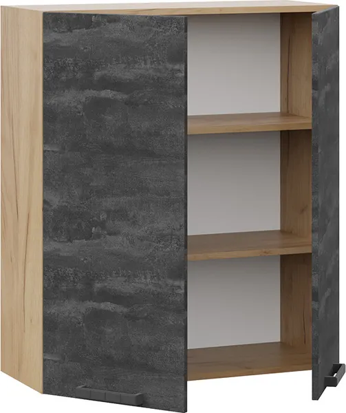 Шкаф навесной для кухни ТриЯ Детройт 1ВВ8 с двумя дверьми