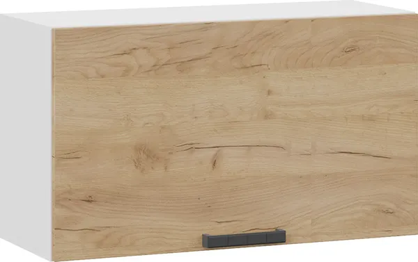 Шкаф под вытяжку ТриЯ Детройт 1ВВ8Г с одной откидной дверью - фото