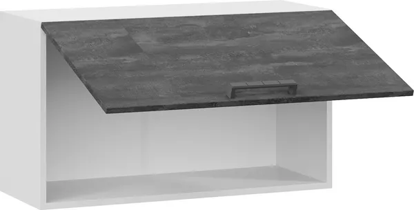 Шкаф под вытяжку ТриЯ Детройт 1ВВ8Г с одной откидной дверью