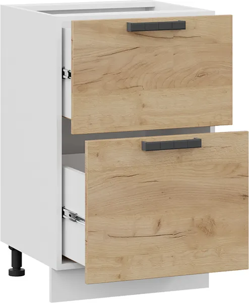 Шкаф-стол кухонный ТриЯ Детройт 1Н5Я2 с двумя ящиками