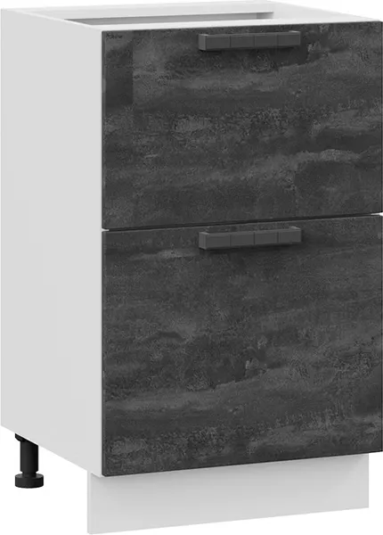 Шкаф-стол кухонный ТриЯ Детройт 1Н5Я2 с двумя ящиками - фото