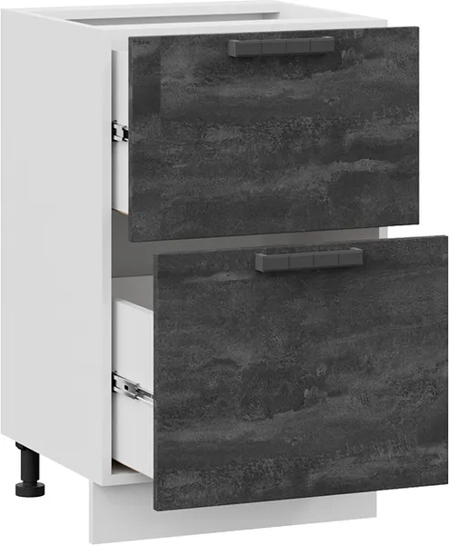 Шкаф-стол кухонный ТриЯ Детройт 1Н5Я2 с двумя ящиками