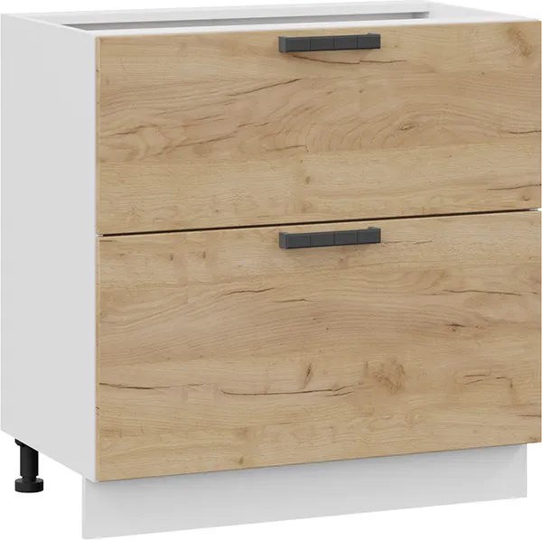 Шкаф-стол кухонный ТриЯ Детройт 1Н8Я2 с двумя ящиками - фото