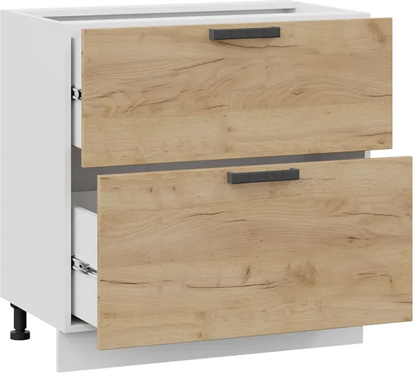 Шкаф-стол кухонный ТриЯ Детройт 1Н8Я2 с двумя ящиками