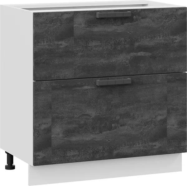 Шкаф-стол кухонный ТриЯ Детройт 1Н8Я2 с двумя ящиками - фото