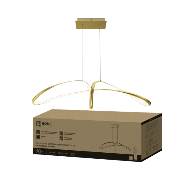 Потолочный светильник INhome DALI-FX-90GL / 4690612062457