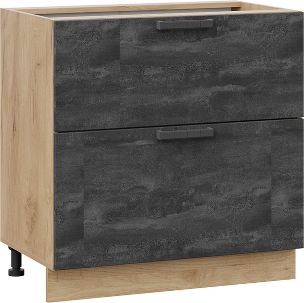 Шкаф-стол кухонный ТриЯ Детройт 1Н8Я2 с двумя ящиками - фото