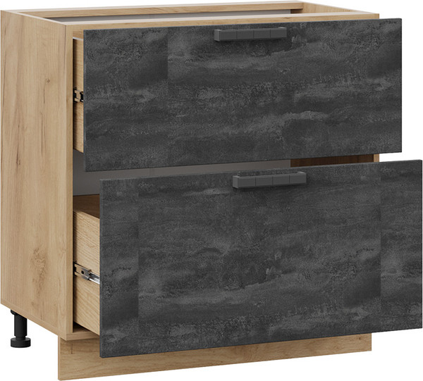 Шкаф-стол кухонный ТриЯ Детройт 1Н8Я2 с двумя ящиками