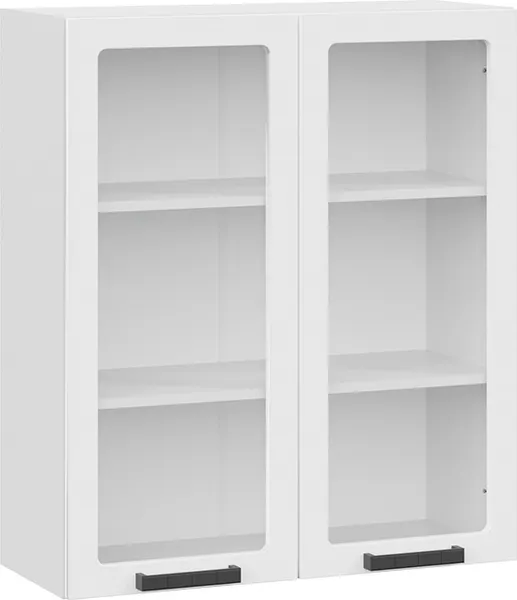 Шкаф навесной для кухни ТриЯ Детройт исп.2 1ВВ8С с двумя дверьми - фото