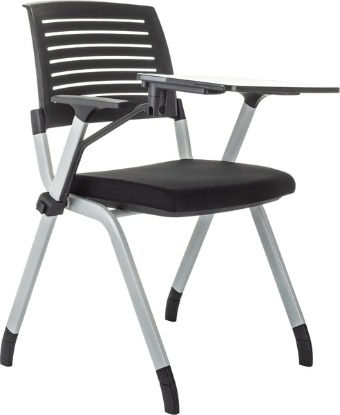 Стул офисный Бюрократ X-Click-PP со столиком (черный/серый)