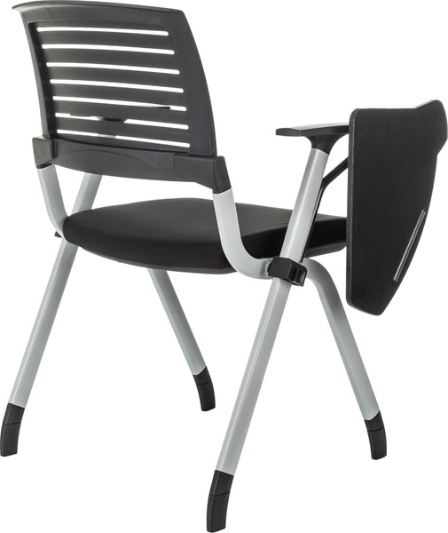 Стул офисный Бюрократ X-Click-PP со столиком (черный/серый)