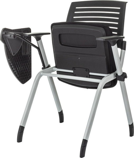 Стул офисный Бюрократ X-Click-PP со столиком (черный/серый)