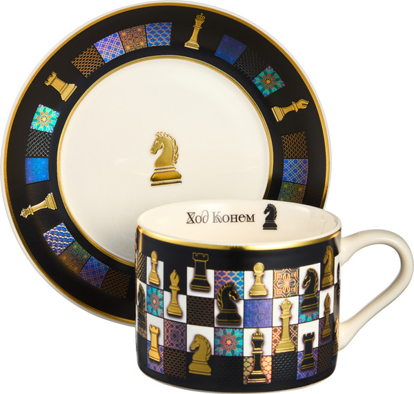 Чашка с блюдцем Lefard Ход конем 260-1075 - фото