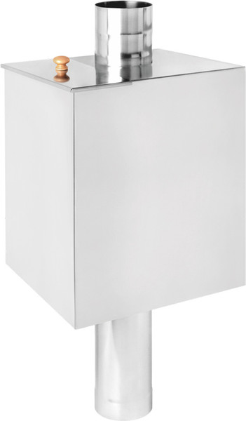 Бак на трубе Везувий Прямоугольный 55л д.115 AISI 304/43 МП - фото