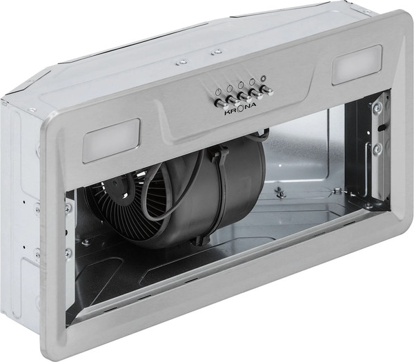 Вытяжка скрытая Krona Kate 600 Inox PB V2 / КА-00011821